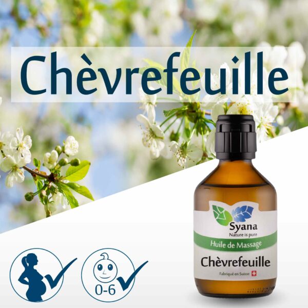Huile de Massage Chèvrefeuille