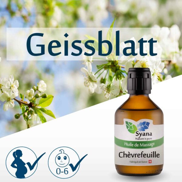 Massageöl Geissblatt